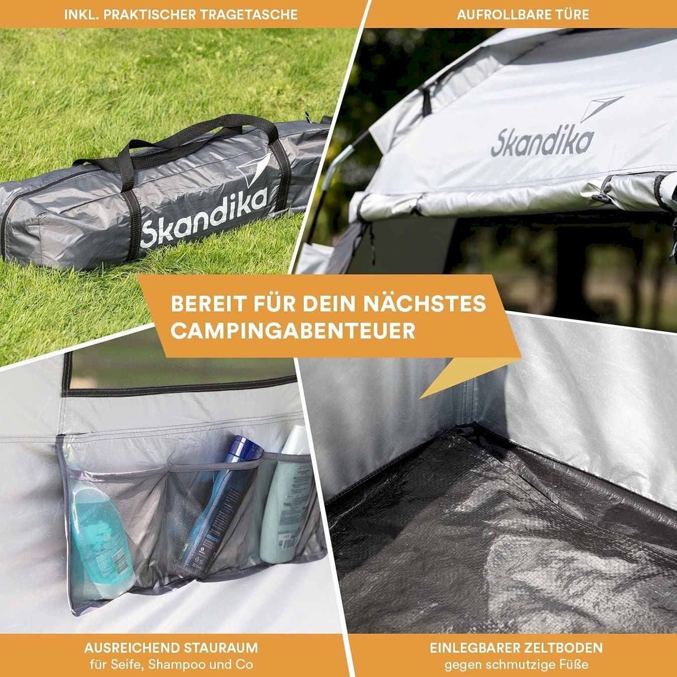 Igiene: Skandika Duschzelt Toilettenzelt – Nuovo e nell'imballaggio originale da Bottighofen venduto da zaap 4