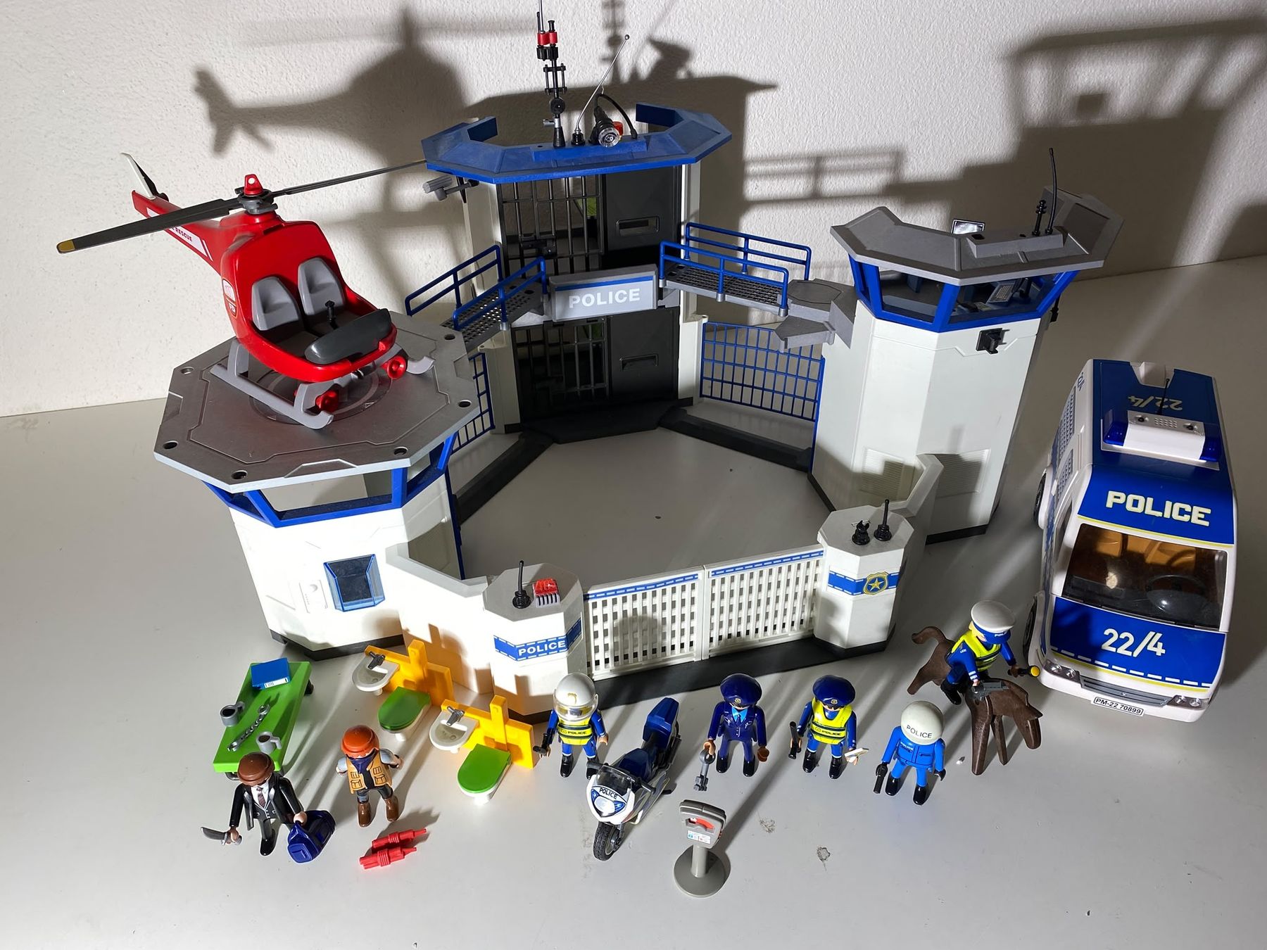 Playmobil Giocattoli: Playmobil Polizeistation – Usato da Winterthur venduto da pat.paw
