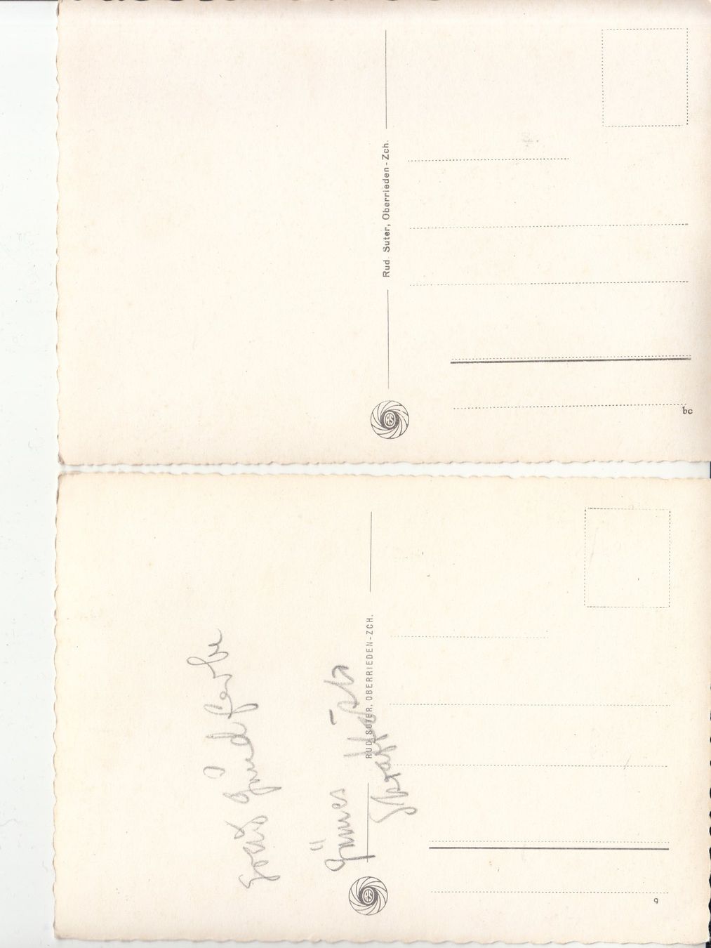 Cartoline postali: Schuls 2 Karten ca. 1950 – Usato da Bürglen TG venduto da StampGraf 1