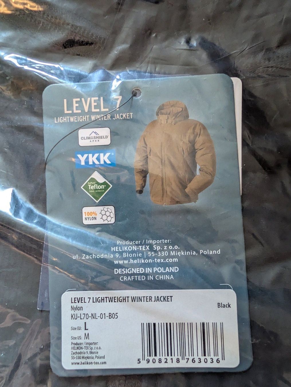 Helikon-Tex Vestes: Level 7 Lightweight Winter Jacket Helikon-Tex L – Neuf avec emballage d'origine à Oberegg par 6klee6 1