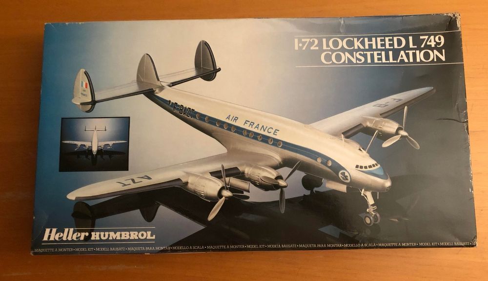 Lockheed L 749 Constellation 1/72e by Heller (Gebraucht) in Fribourg ...