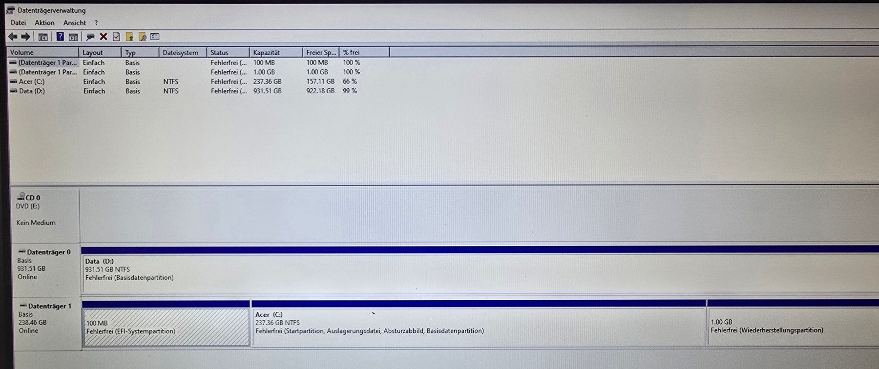 Acer Notebooks: ACER E17 - E5-774-52R0 – Gebraucht aus Lyss von Mixbox 3