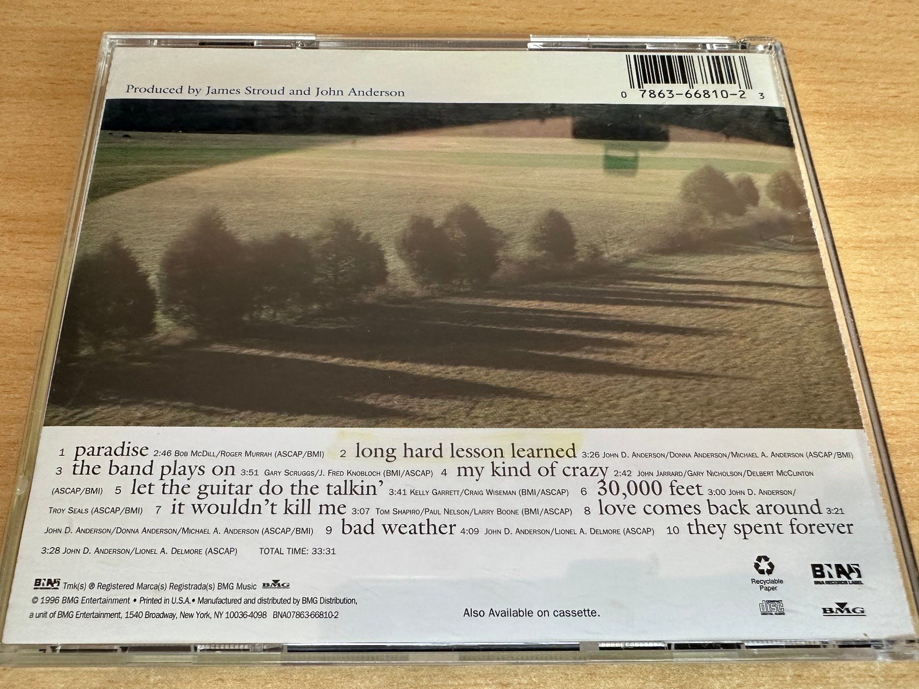CDs: John Anderson – Paradise – Gebraucht aus Rikon im Tösstal von Alpenmutz 1