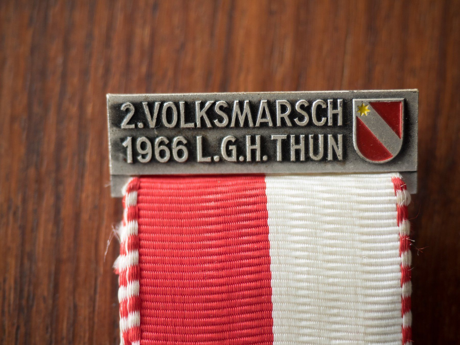 Medaglie: Medaille 2. Volksmarsch L.G.H. Thun 1966 – Usato da Cham venduto da Hodinar 2