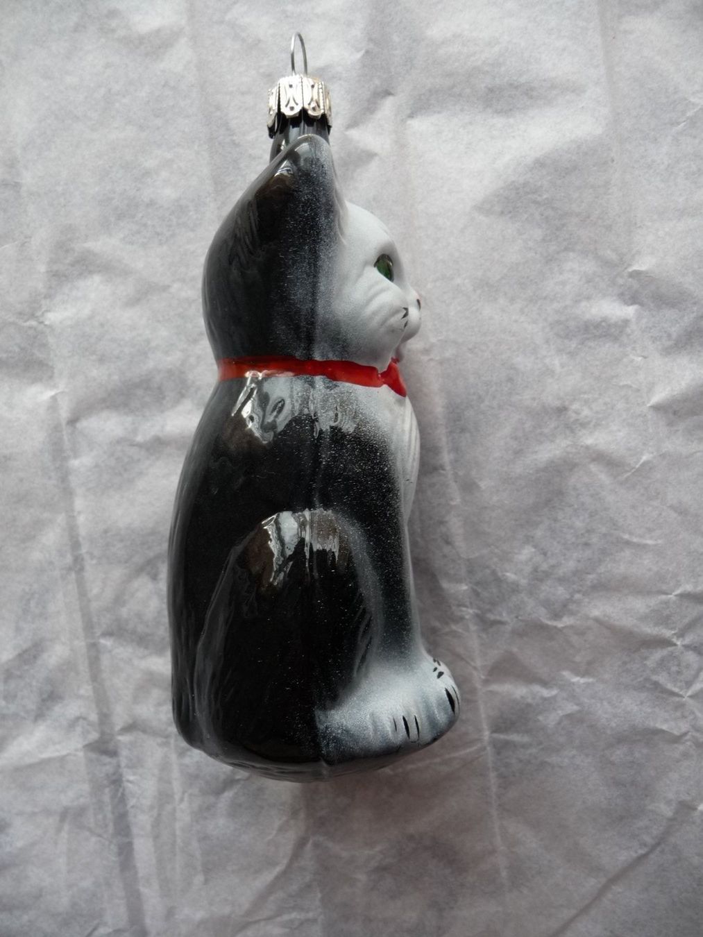 Tutte le decorazioni: Katze Christbaumschmuck, aus Lauscha – Nuovo e nell'imballaggio originale da Alpnach Dorf venduto da marvo 4