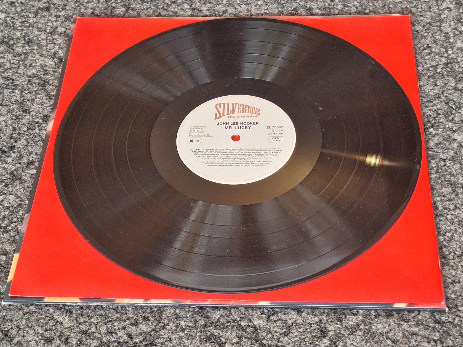 Dischi in vinile: John Lee Hooker, Mr. Lucky - Vinyl LP EU 1991 – Nuovo (secondo la descrizione) da Oberentfelden venduto da Musicud 3