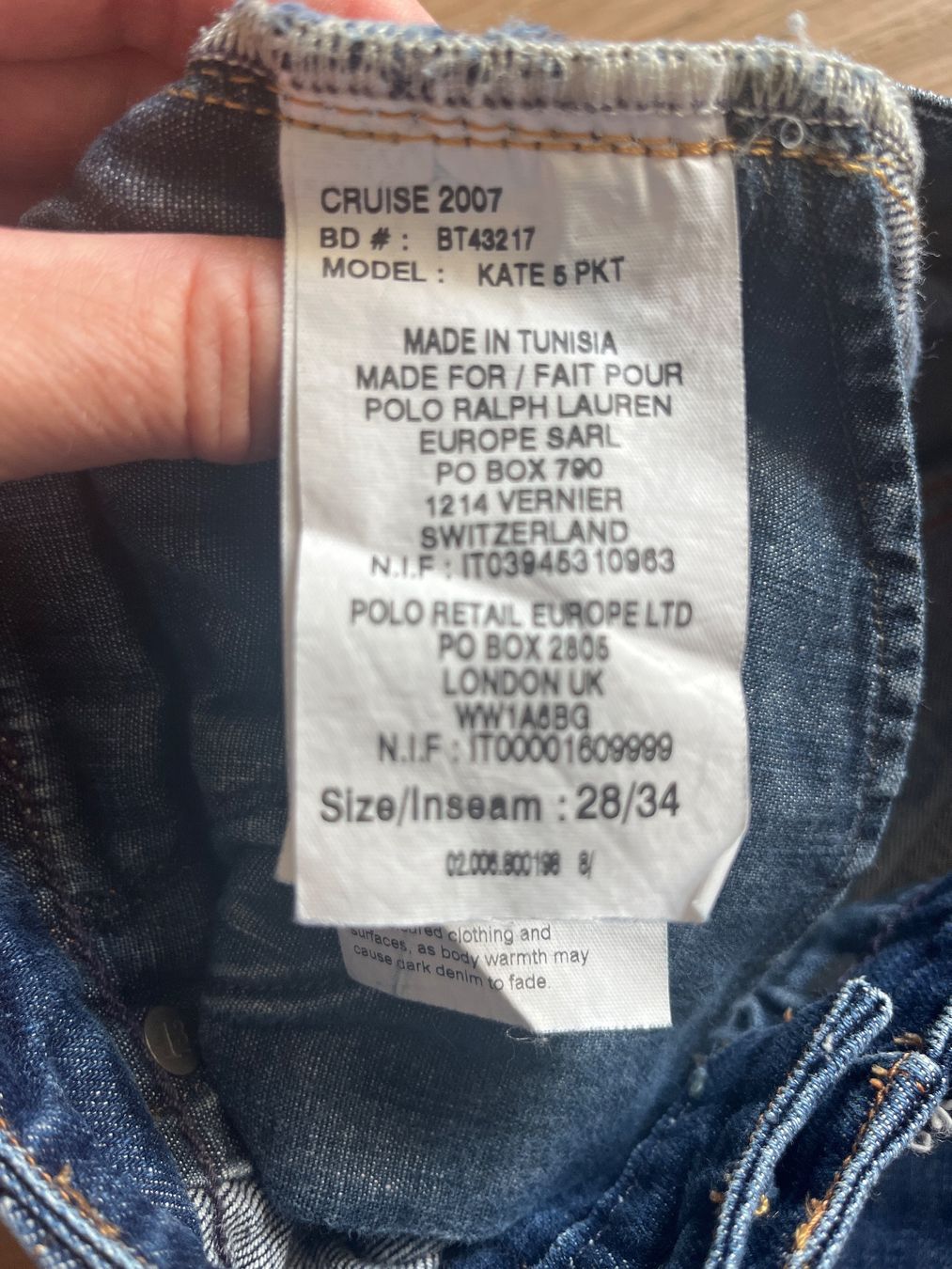 Ralph Lauren Jeans: Damen Jeans Ralph Lauren – Gebraucht aus Oberlunkhofen von eduardschweizer 3