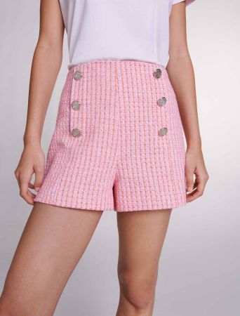 Maje Tweed Shorts