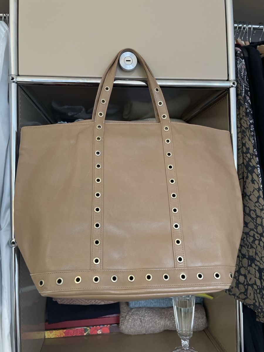 Vanessa Bruno Borse: Vanessa Bruno Cabas Tote Leather – Usato da Zürich venduto da Flaviavirginia
