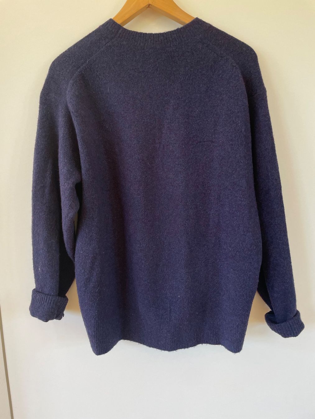 Uniqlo Pullover & Sweatshirts: Bequemer Uniqlo Pullover / Strickpullover Blau-Meliert Gr. M – Gebraucht aus Neukirch an der Thur von bee88 4