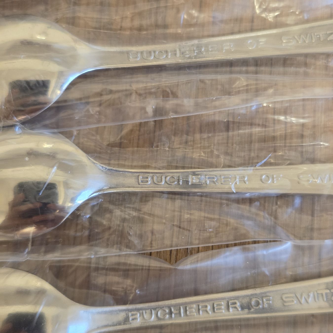 Cucchiai: 4x Neue Löffeli Bucherer Rolex Lucerne.. – Nuovo e nell'imballaggio originale da Stans venduto da Ducati16 4