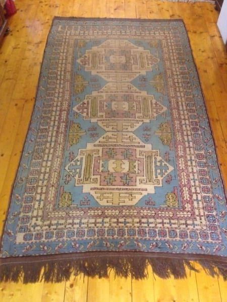 Tappeti: Alter Eleganter Handgeknüpfter Orientteppich – Usato da Schaffhausen venduto da vintageville