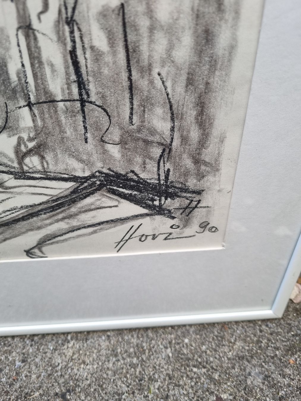 Tableaux: Bild Kohlemalerei – D'occasion à Ostermundigen par vintage60 3