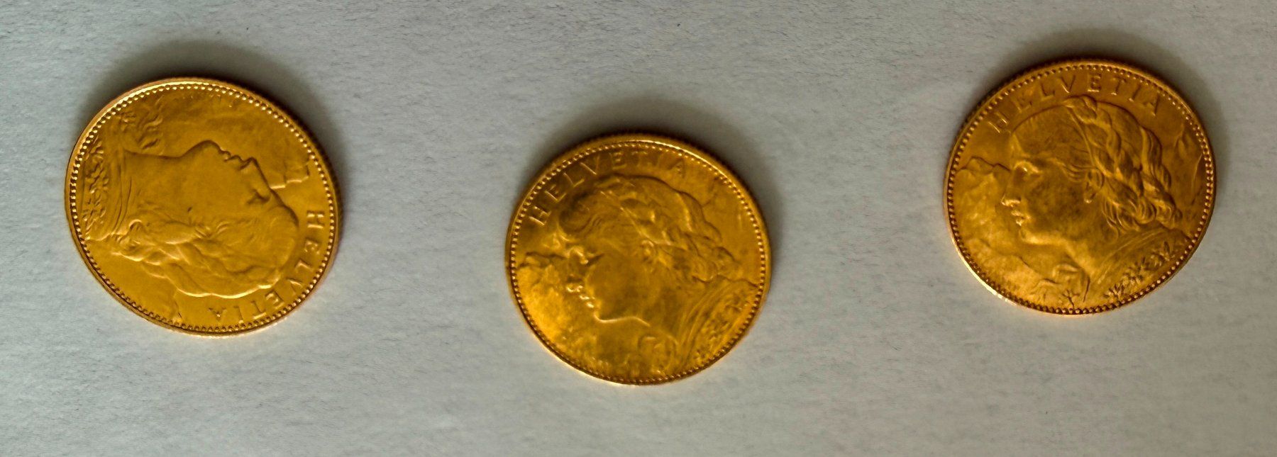 Tutti le monete: 10 Schweizer Franken Gold Goldvreneli 1912 – Nuovo (secondo la descrizione) da Lodrino venduto da mediwell 3