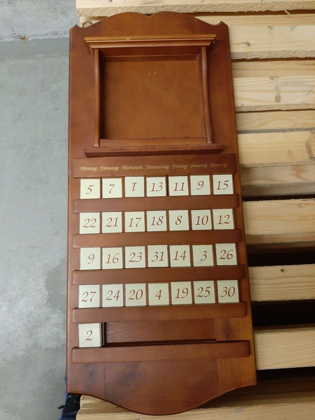 Calendari: Holz-Kalender – Usato da Wängi venduto da kapp100