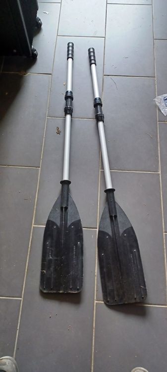 DAWCBVJQ Teleskop-Paddel 1,65-2,1m - Verstellbares Kajakpaddel Aus Aluminium