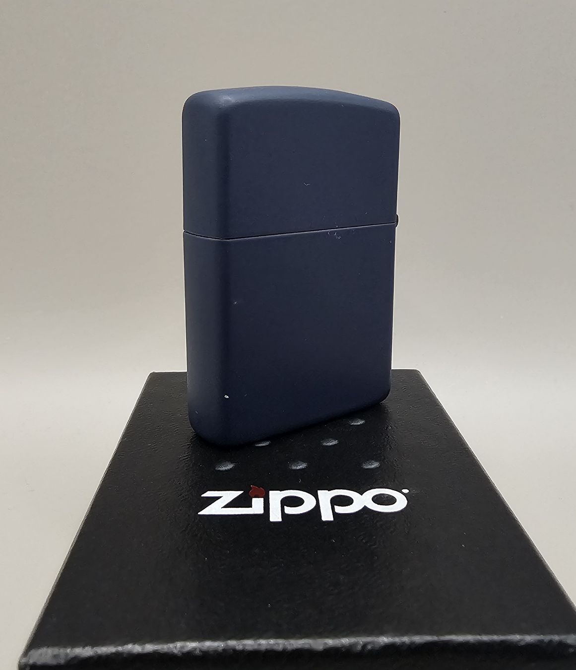 Zippo Feuerzeuge: Zippo blue mat New box – Neu und originalverpackt aus Pampigny von Calypso06 2