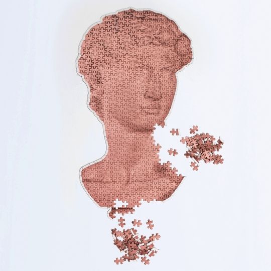 Puzzle: Slow Puzzle David Büste NEU – Nuovo e nell'imballaggio originale da Zürich venduto da ZH-Vintage