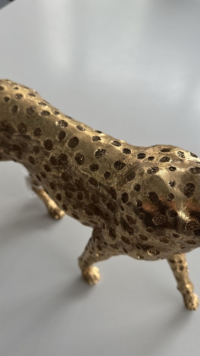 Statuette: Leopard Figur Metall – Nuovo e nell'imballaggio originale da Uster venduto da AliciaMiller 2