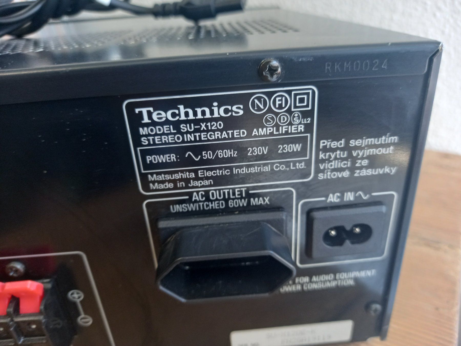 Technics Amplificatori: Technics SU-X120  Verstärker – Usato da Prez-vers-Siviriez venduto da Monija70 9