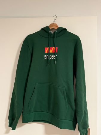 Snipes x McDonald's Hoodie Grün, M - Top Zustand