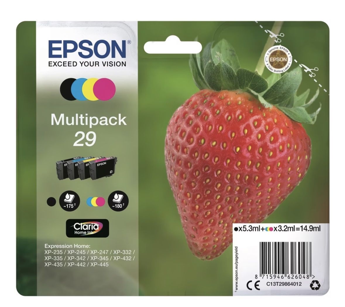 Epson Cartucce per stampanti & toner: Epson Tintenpatronen – Nuovo e nell'imballaggio originale da Adlikon B. Regensdorf venduto da sar_g6kn
