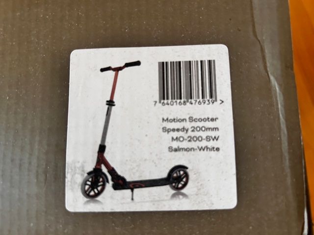 Kickboard: Scooter Motion Speedy 200mm – Neuf avec emballage d'origine à Busswil TG par Oais0 1