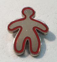 AA204 - Pin Mann / Frau Mensch Figur