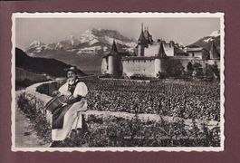 AIGLE - Château - Vaudoise - Dents du Midi - 1940