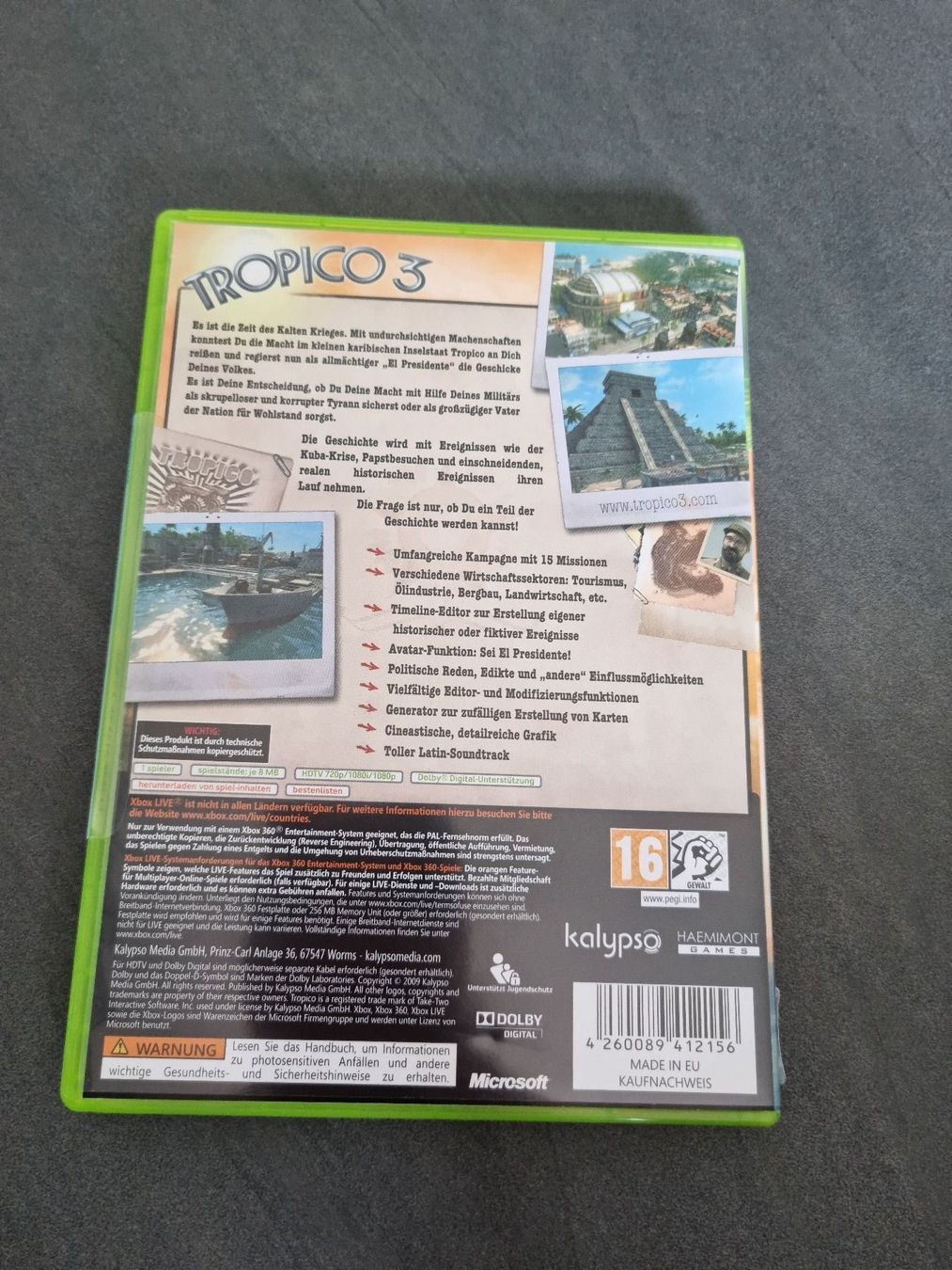 Spiele: Tropico 3 Xbox 360 NEU – Neu und originalverpackt aus Füllinsdorf von master_mind 2