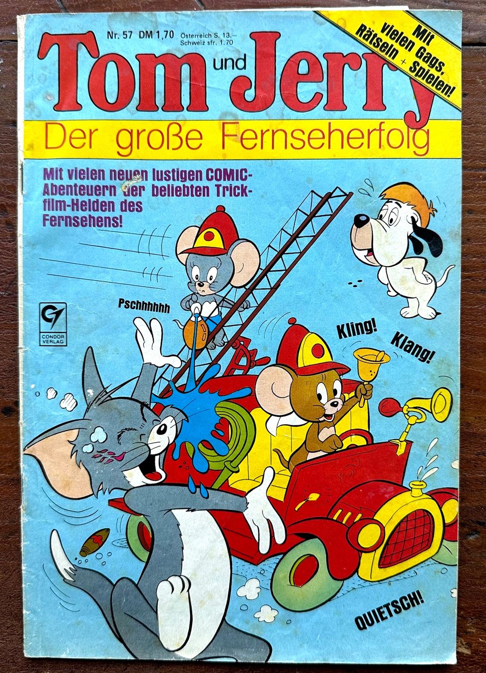 Fumetti: Tom und Jerry Nr. 57, hunderte Comics eingestellt ab 1.- – Usato da Seltisberg venduto da quadartswiss