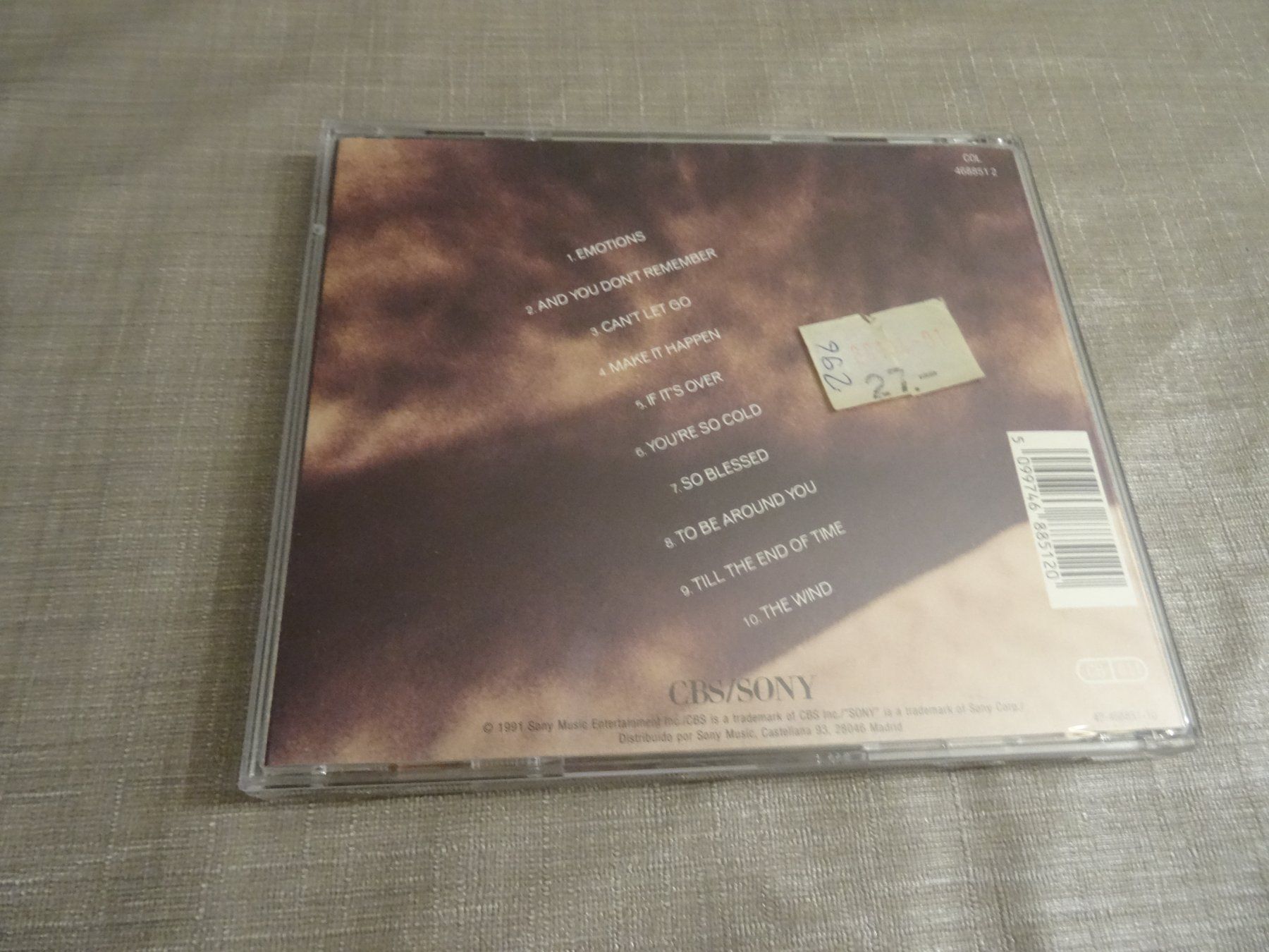 CD: Mariah Carey - Emotions CD – Usato da Olten venduto da Disc-Ausverkauf 2