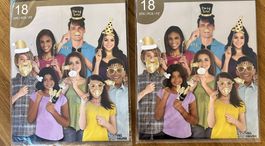 2x Paket fürs Neu Jahr/ Party (je 18 Teile) Accessoires