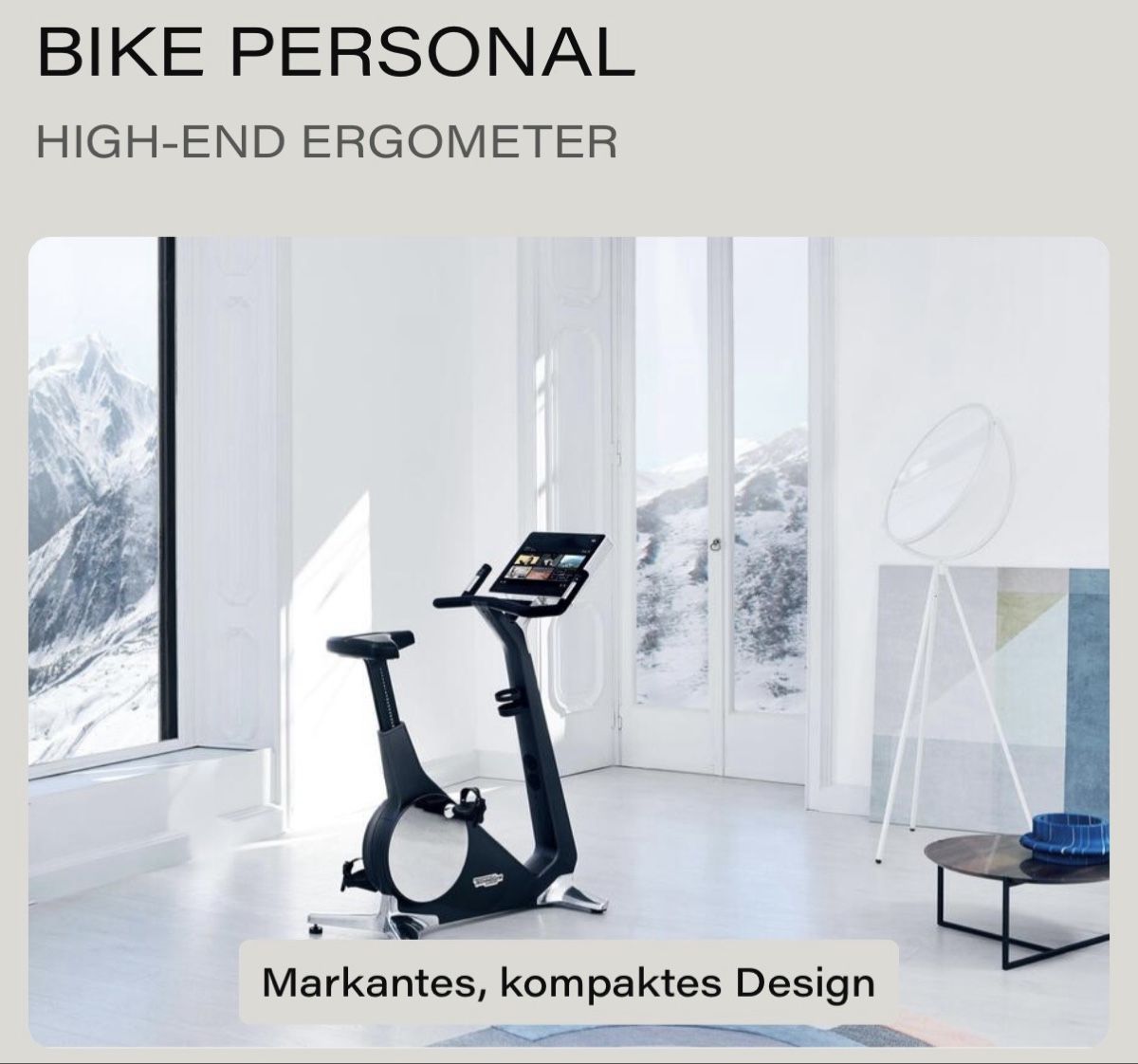 Technogym Hometrainer: Technogym High-End Trainingsbike – Gebraucht aus Lenzburg von jua_5686 1