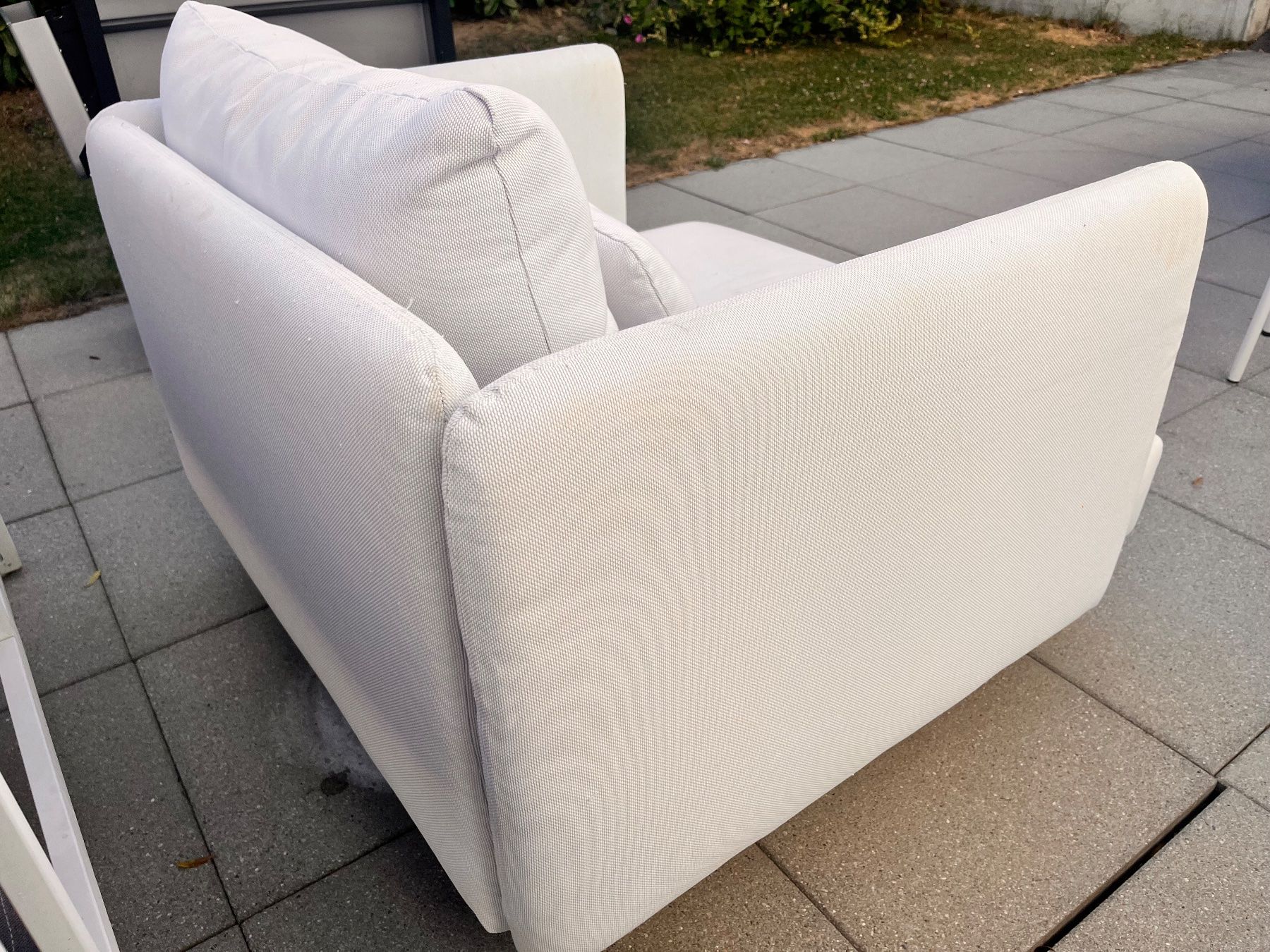 Ikea Poltrone: Fauteuil 1 place IKEA Söderhamn blanc – Usato da Fribourg venduto da Mikassassa 2