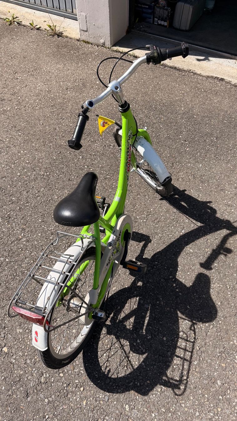 Puky Veicoli per bambini: Puky Kinderfahrrad Gruen Weiss – Usato da Ostermundigen venduto da E-Broki 2