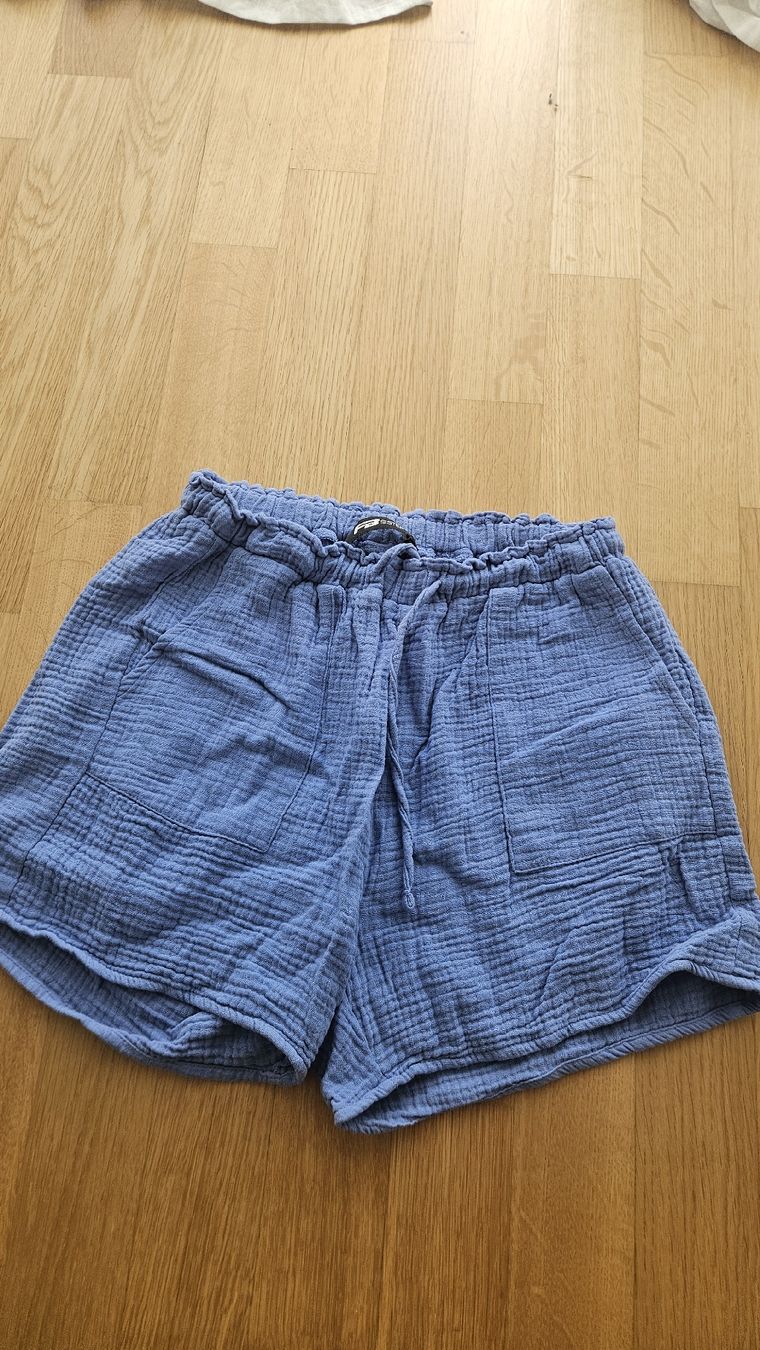 Pantaloni: short gaz de coton bleu XS – Nuovo (secondo la descrizione) da Sion venduto da tiff_1992