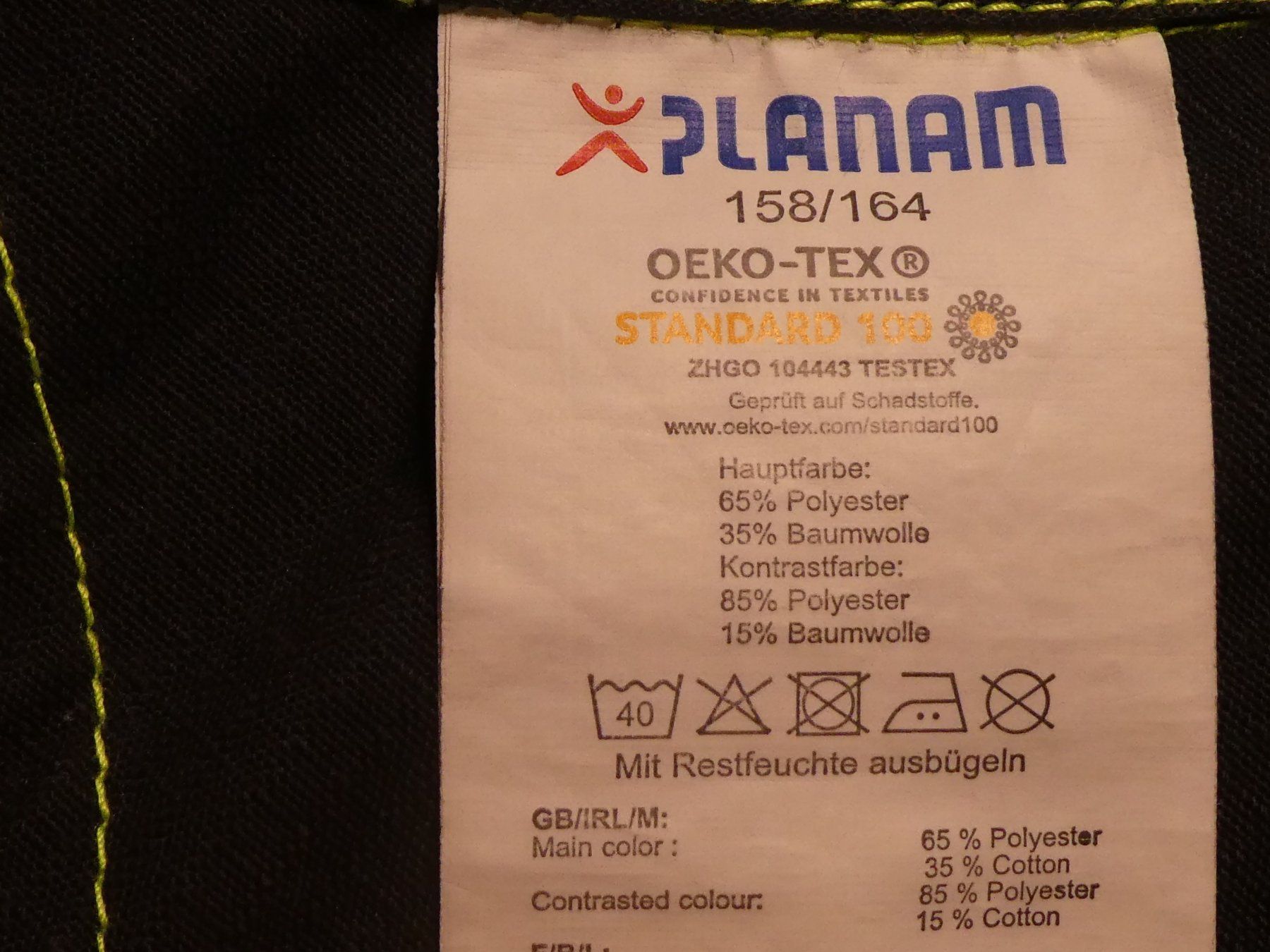 Pantaloni: Arbeits - Latzhose Grösse 158/164 – Usato da Malters venduto da tixitaxi 4