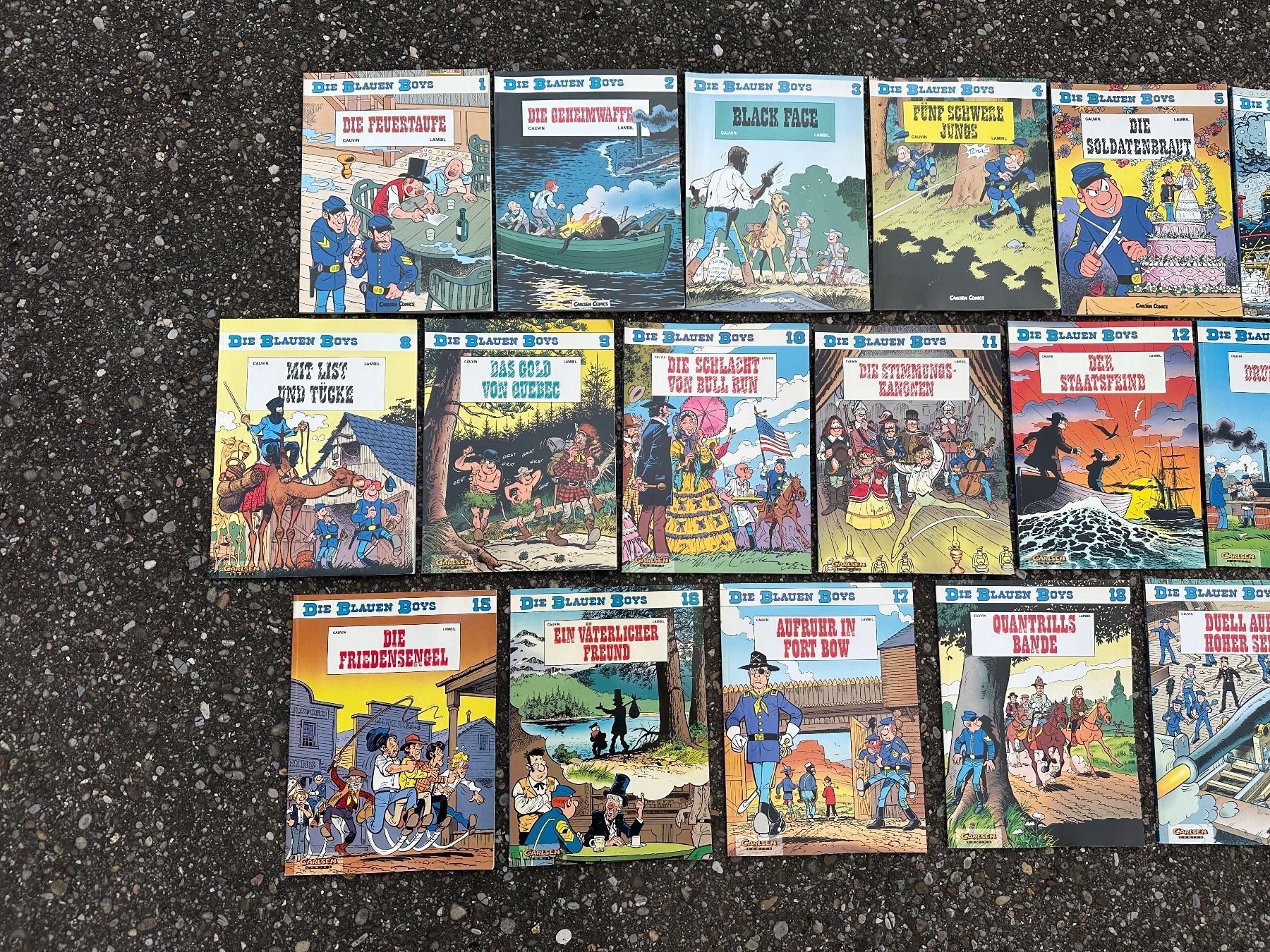 Fumetti: Die Blauen Boys 1 - 20 / Carlsen Comics – Usato da Zürich venduto da frauflufelberg 1
