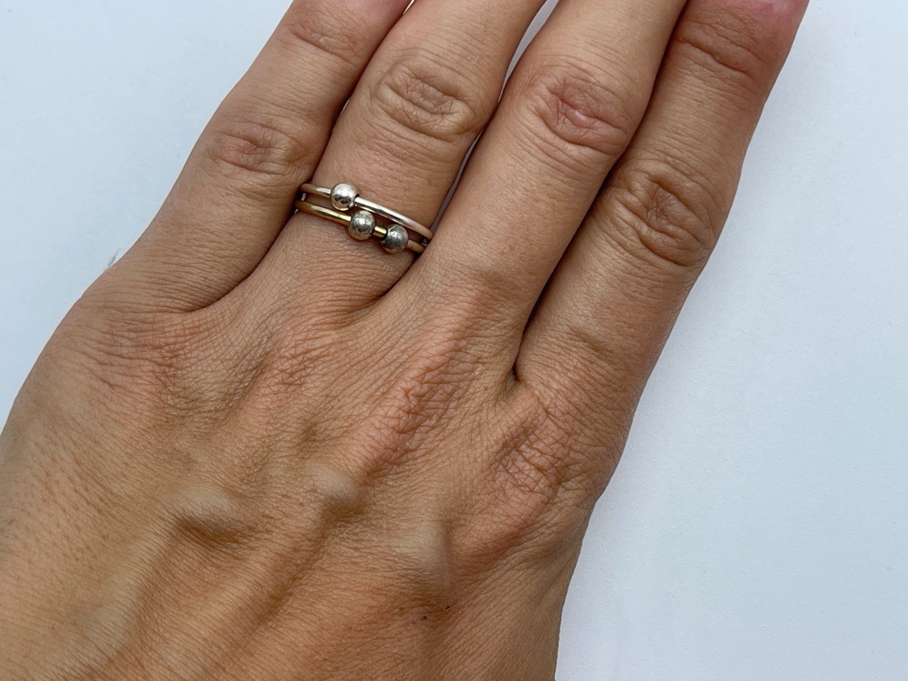 Bottega Veneta Ringe: New silver rings Bottega Veneta – Neu (gemäss Beschreibung) aus Lugano von juledo