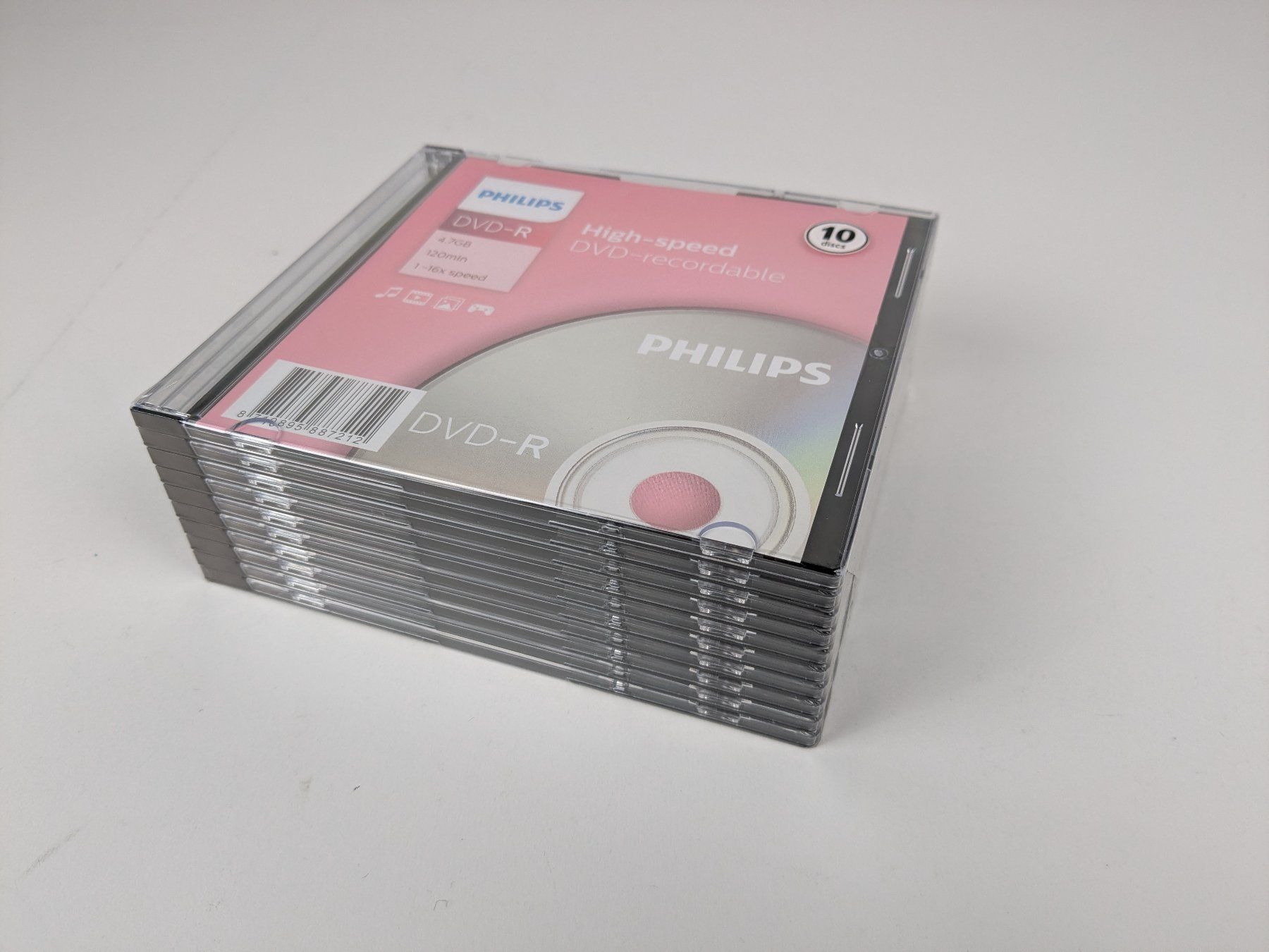 Tutti i DVDs: PHILIPS DVD-R 10er-Pack – Nuovo e nell'imballaggio originale da Dintikon venduto da Restwert_Dintikon