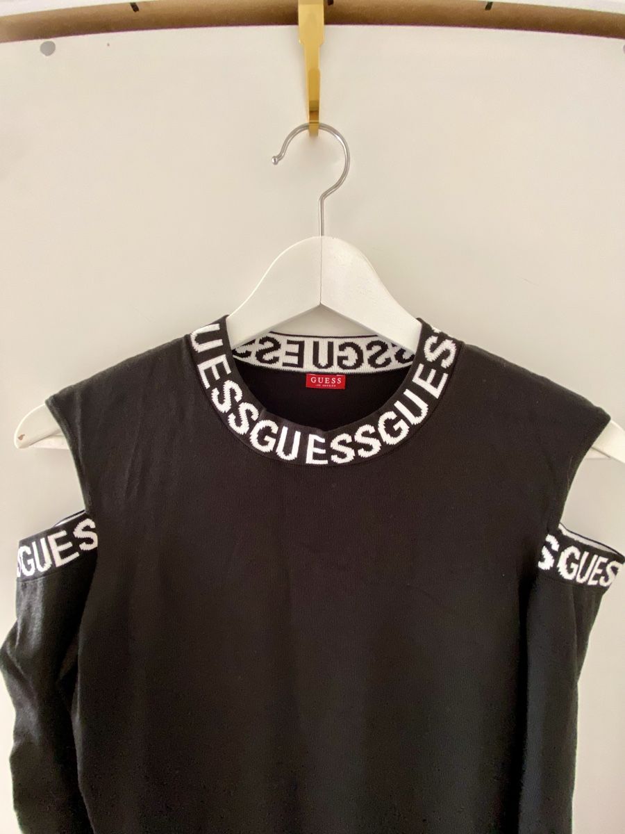 Guess Vestiti: Guess Kleid schwarz Grösse L – Usato da Luzern venduto da i-love-guacamole 1