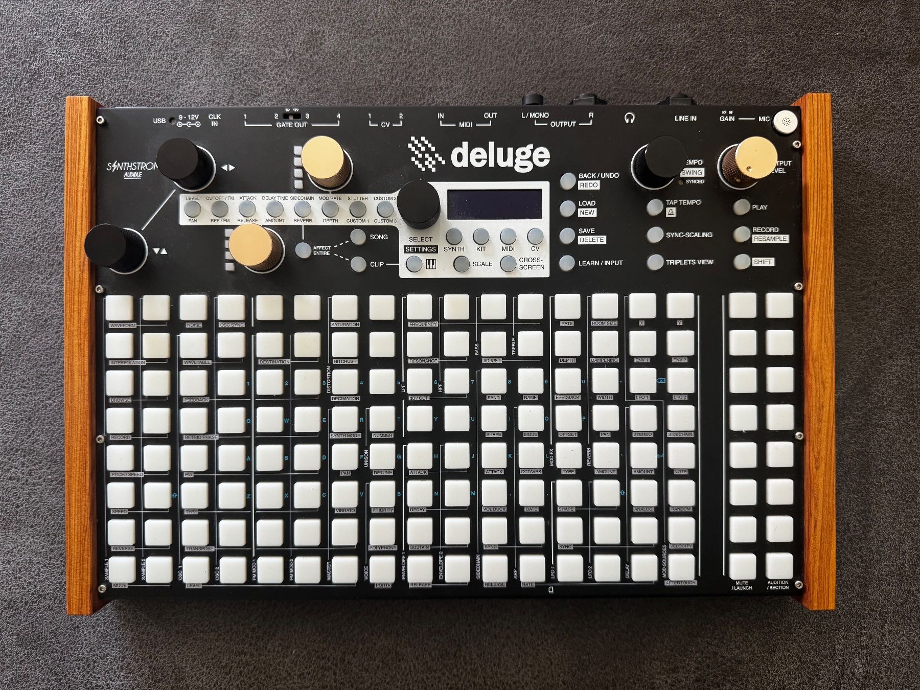 Musikinstrumente: Synthstrom Deluge (OLED Display), mit case – Gebraucht aus Zürich von mic_hfm6