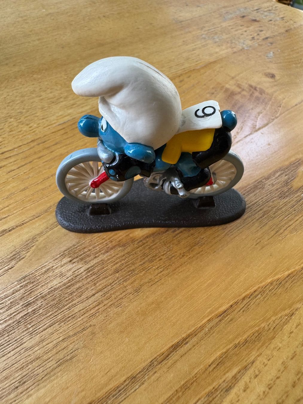 Schleich Figuren: Original Schleich Schlumpf - Radrennfahrer-Schlumpf – Gebraucht aus Fislisbach von chili2006 1