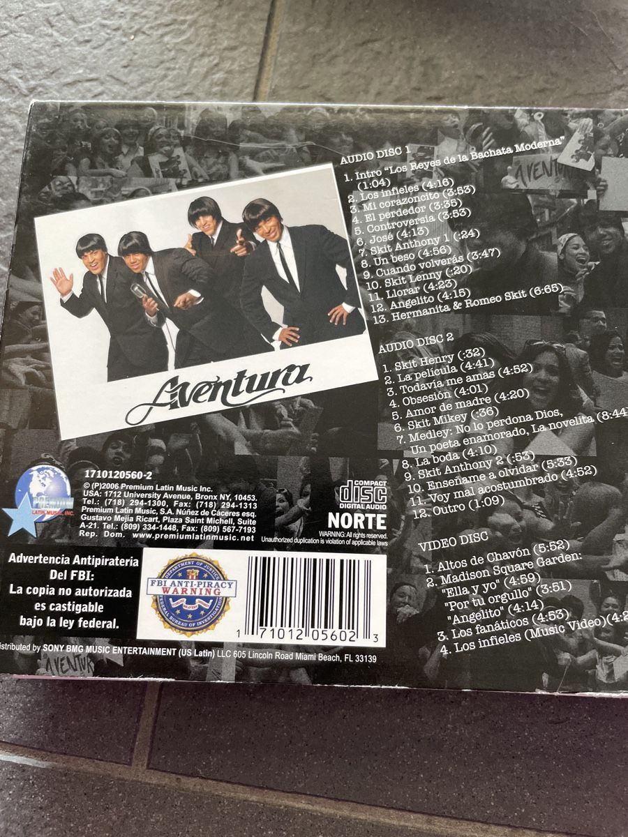CD: Aventura K.O.B. Live CD + DVD Set – Usato da Unterkulm venduto da son_fcs2 1