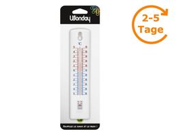 Wand-Thermometer, weiss