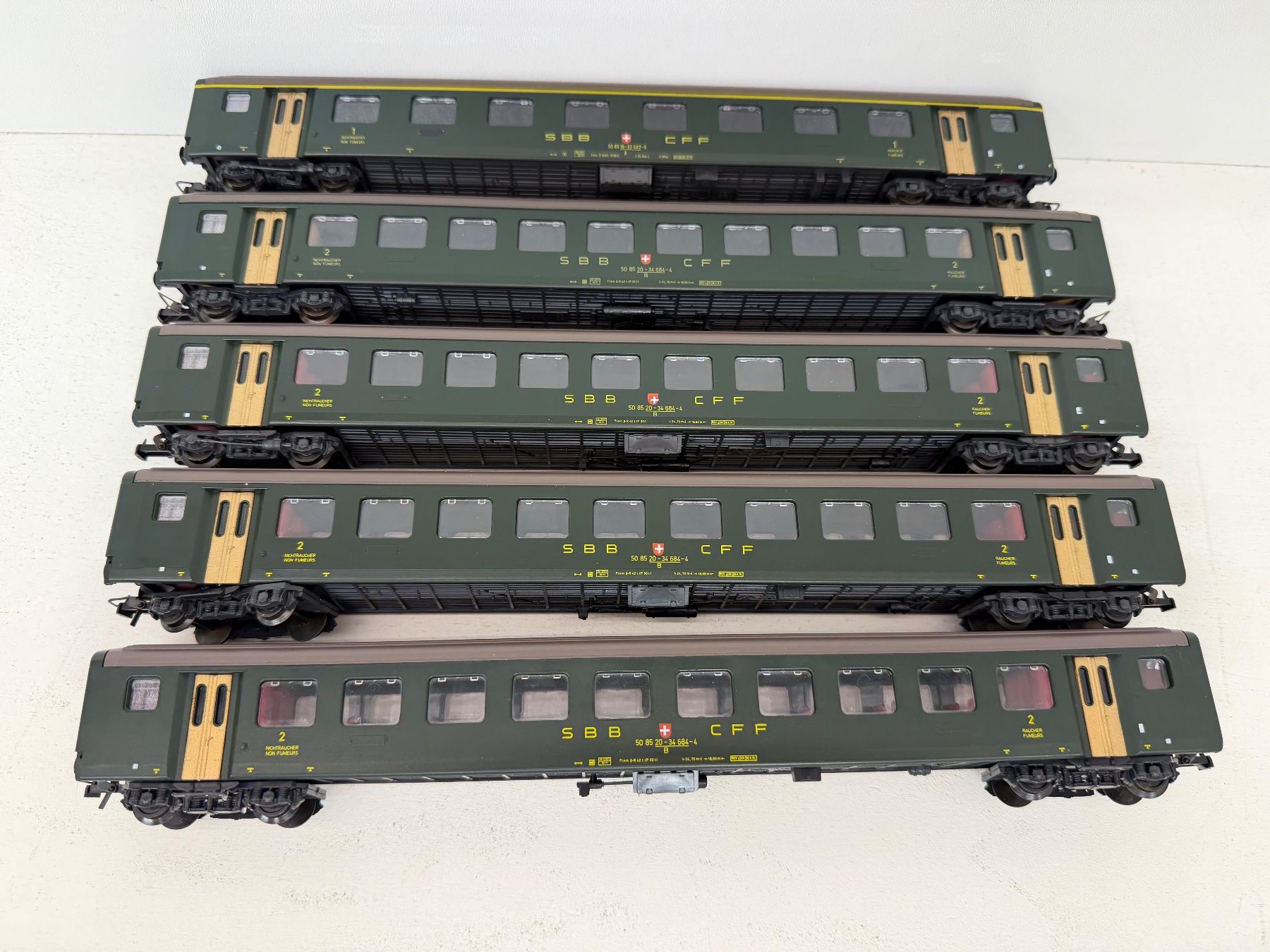 Roco Modelleisenbahnen: SBB EW 2 Personenwagen Roco – Gebraucht aus Büsserach von ModellbahnDepot 1