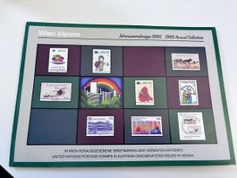 Jahressammelmappe 1985 Wien, Vereinte Nationen Briefmarken U