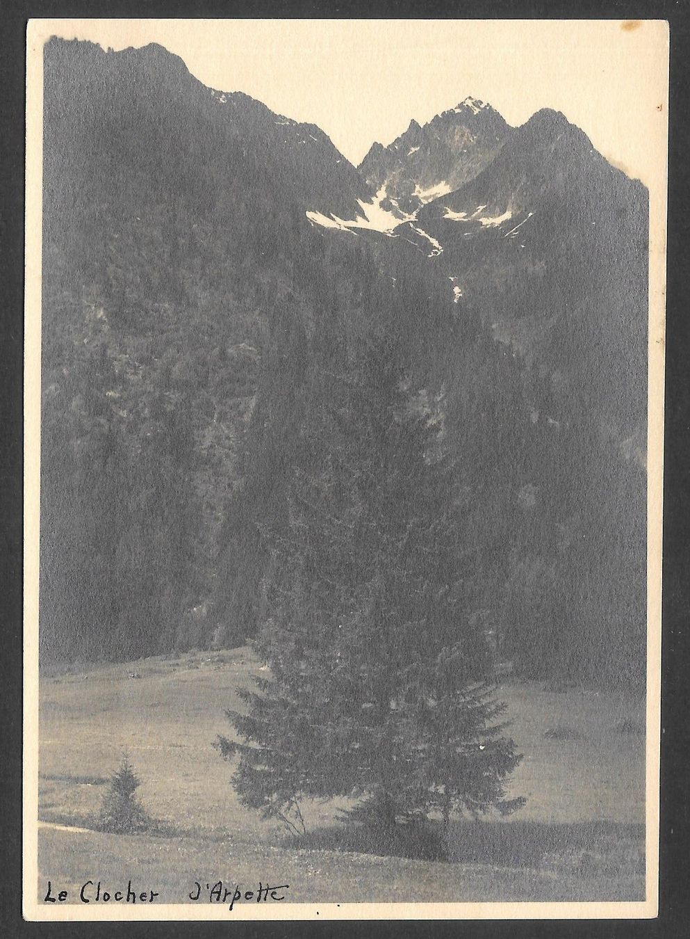 Cartoline postali: Champex Le Clocher d'Arpette – Usato da Olten venduto da clotaldi