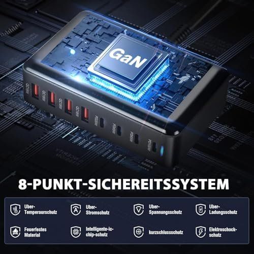 Chargements: USB C Ladegerät Mehrfach, 8 Port USB – Neuf avec emballage d'origine à Hundwil par Mr.Wong 5